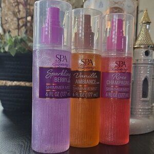 Shimmer bundle - Rose Champagne, Vanilla Ambiance & Sparkling Berry